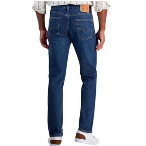 Levis 505 Regular Fit Jeans Mens Size 36x30 Stretch Blue 5 Pocket Denim, NEW